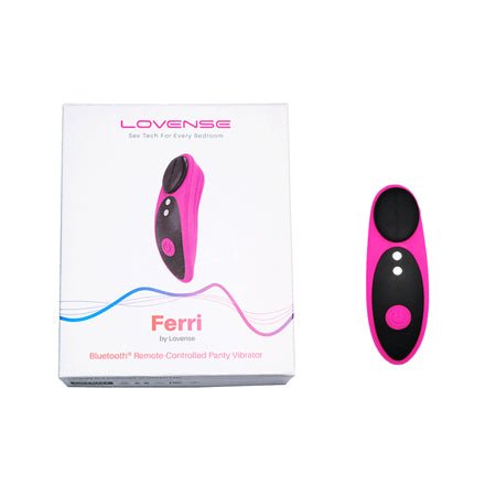 Lovense Ferri Bluetooth Remote-Controlled Panty Vibrator | KinkStore Kink Store Lovense Ferri Bluetooth Remote-Controlled Panty Vibrator | KinkStore Kink Store