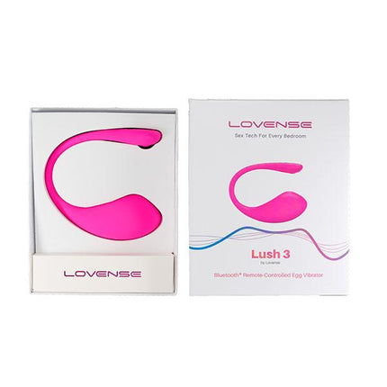 Lovense Lush 3 Remote-Controlled Egg Vibrator - Sex Toys