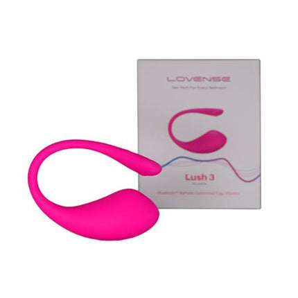 Lovense Lush 3 Remote-Controlled Egg Vibrator - Sex Toys