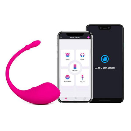 Lovense Lush Bluetooth Remote-Controlled Egg Vibrator - Sex Toys