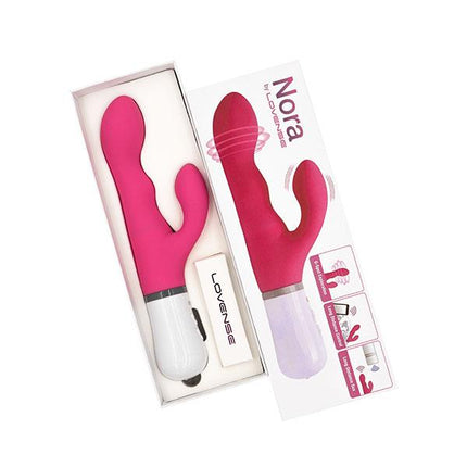 Lovense Nora Remote-Controlled Rabbit Vibrator - Sex Toys