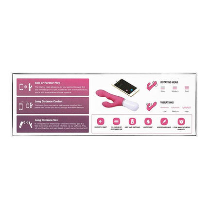 Lovense Nora Remote-Controlled Rabbit Vibrator - Sex Toys