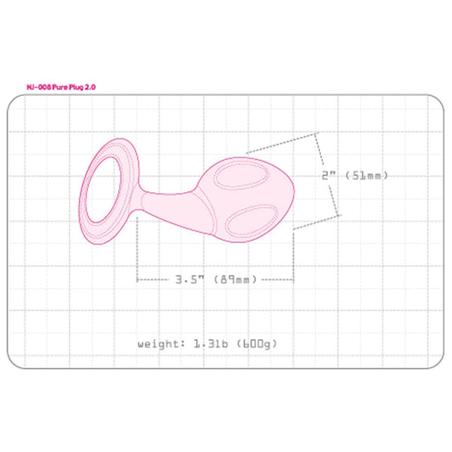 njoy Pure Plug 2.0 XL | KinkStore Kink Store njoy Pure Plug 2.0 XL | KinkStore Kink Store