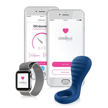 OhMiBod NEX3 BlueMotion Ring - Sex Toys
