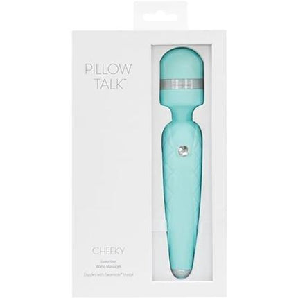 Pillow Talk Cheeky Wand Teal - Sex Toys
