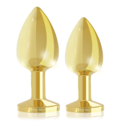 Rianne S Booty Plug Set 2-Pack - Gold - Sex Toys