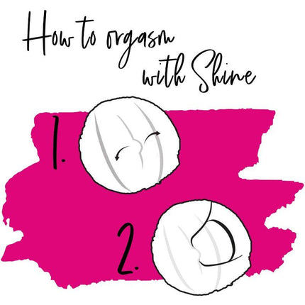 ROMP Shine Rechargeable Silicone Pleasure Air Clitoral Vibrator Pink - Sex Toys