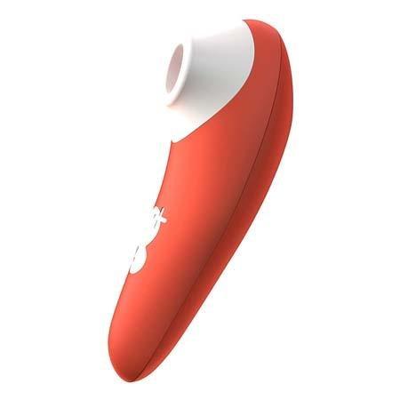 ROMP Switch Silicone Pleasure Air Clitoral Vibrator Orange - Sex Toys
