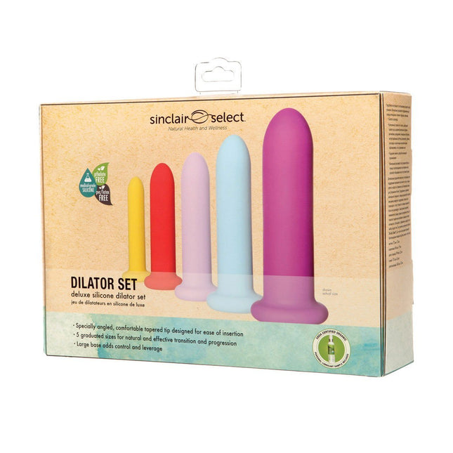 Sinclair Select Silicone Dilator Set of 5 - Sex Toys