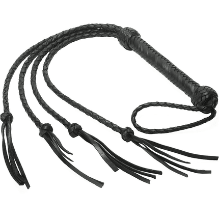 Strict Leather Four Lash Whip - BDSM Toys