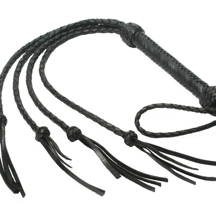 Strict Leather Four Lash Whip - BDSM Toys
