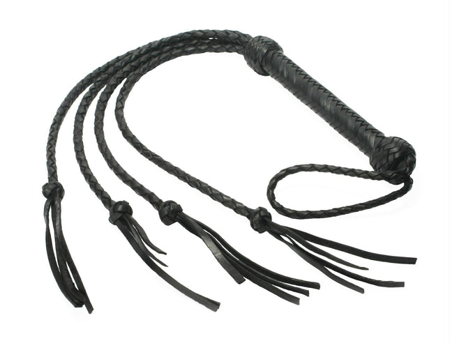 Strict Leather Four Lash Whip - BDSM Toys