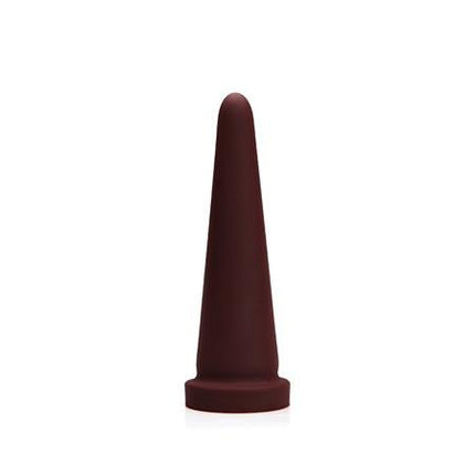Tantus Cone Small Firm Dildo Garnet (Box) - Sex Toys