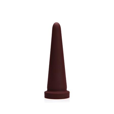 Tantus Cone Small Firm Dildo Garnet (Box) - Sex Toys