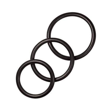 Sportsheets Rubber O-Ring 4-Pack Black - Sex Toys