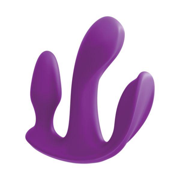 Threesome Total Ecstasy Dual Penetration Vibrator with Clit Stimulator | KinkStore Kink Store Threesome Total Ecstasy Dual Penetration Vibrator with Clit Stimulator | KinkStore Kink Store