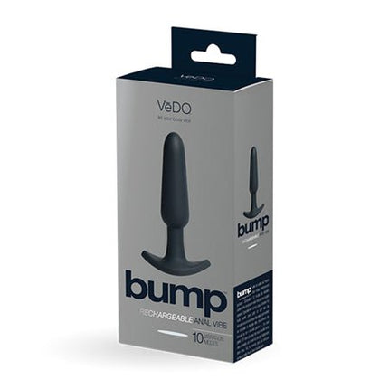 VeDO Bump Rechargeable Anal Vibe - Deep Purple - Sex Toys