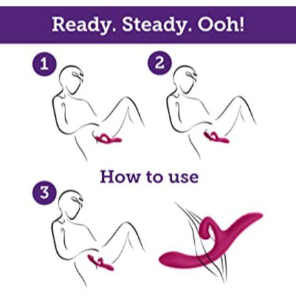 We-Vibe Nova 2 Rabbit Vibrator - Sex Toys