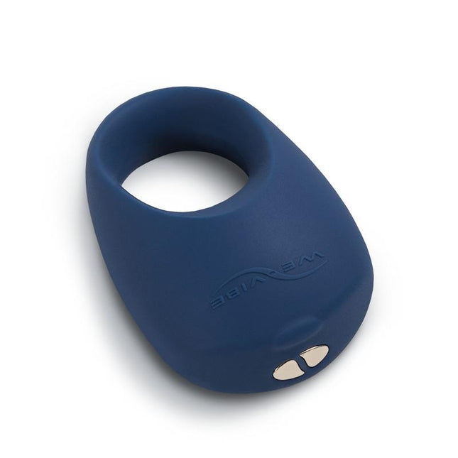 We-Vibe Pivot Rechargeable Silicone Vibrating Couples Ring Blue - Sex Toys