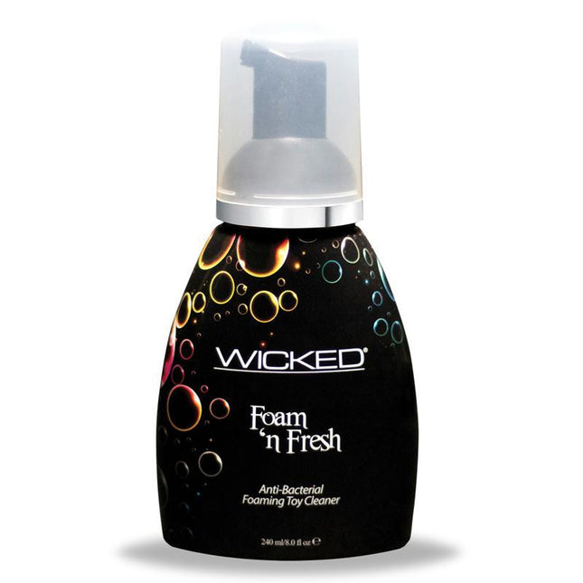 Wicked Foam 'n Fresh Anti-Bacterial Foaming Toy Cleaner 8 oz. - Sex Toys