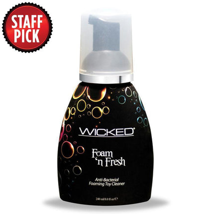 Wicked Foam 'n Fresh Anti-Bacterial Foaming Toy Cleaner 8 oz. - Sex Toys